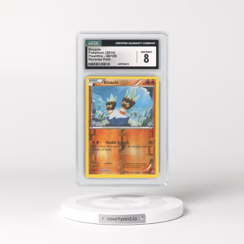 2014 XY Flashfire #48 Binacle - Holo (CGC 8 NM-MT)