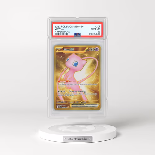 2023 Pokémon Mew EN-151 #205 Mew EX - Holo Hyper Rare (PSA 10 GEM MINT)