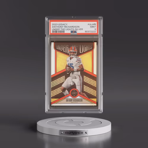 2023 Panini Legacy Under the Lights #ULARI Anthony Richardson - Silver (PSA 9 MINT)