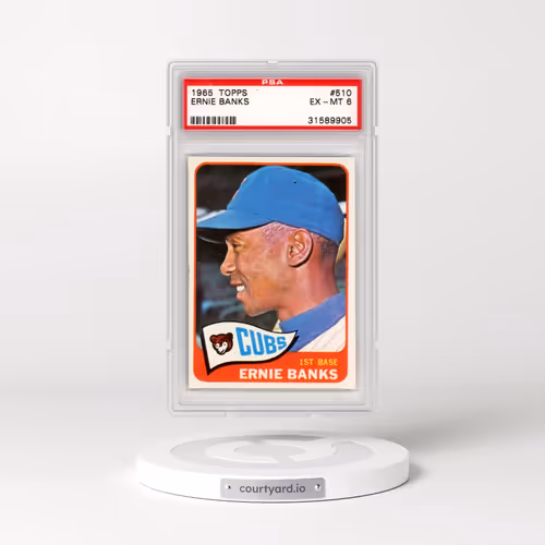 1965 Topps #510 Ernie Banks (PSA 6 EX-MT)
