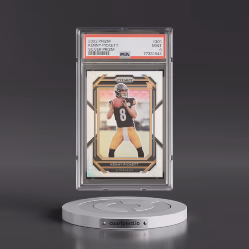2022 Panini Prizm #301 Kenny Pickett - Silver Prizm (PSA 9 MINT)