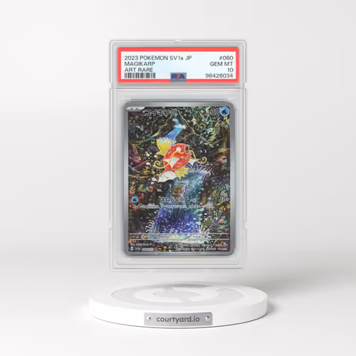 2023 Pokémon Sv1a-Triplet Beat #080 Magikarp - Art Rare (PSA 10 GEM MINT)