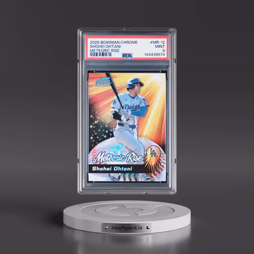 2025 Bowman Chrome Meteoric Rise #MR-12 Shohei Ohtani (PSA 9 MINT)