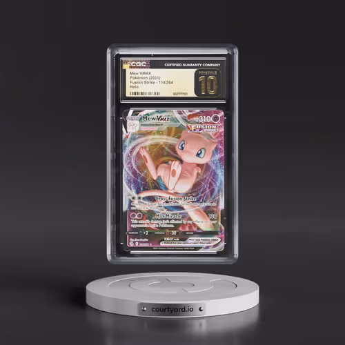 2019 Fusion Strike #114/264 Mew VMAX - Holo (CGC 10 PRISTINE)