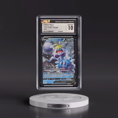 2019 Fusion Strike #076/264 Crabominable V - Holo (CGC 10 GEM MINT)