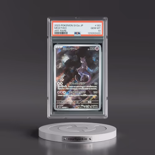 2023 Pokémon Sv2a-Pokémon 151 #183 Mewtwo - Art Rare (PSA 10 GEM MINT)