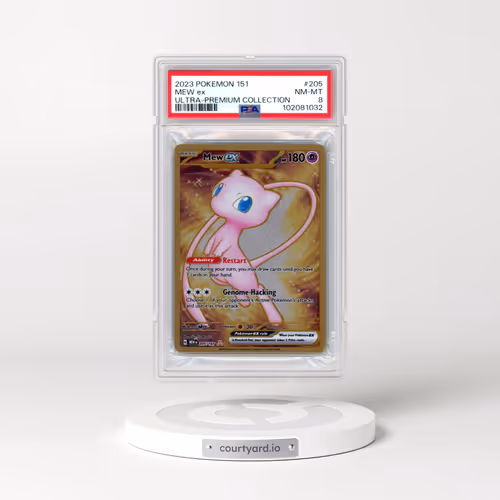 2023 Pokémon 151 Ultra-Premium Collection #205 Mew EX - Holo (PSA 8 NM-MT)