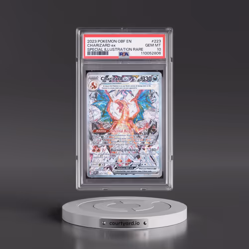 2023 Pokémon Obf EN-Obsidian Flames #223 Charizard EX - Holo Special Illustration Rare (PSA 10 GEM M
