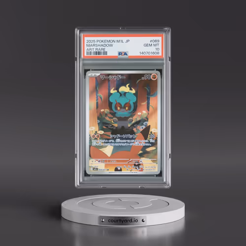 2025 Pokémon M1l-Mega Brave #069 Marshadow - Art Rare (PSA 10 GEM MINT)