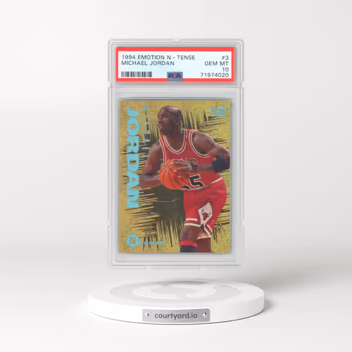 1994 E-Motion N-Tense #3 Michael Jordan (PSA 10 GEM MINT)