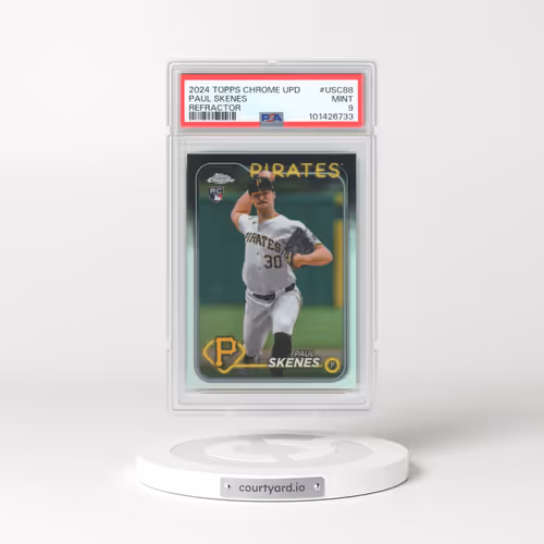 2024 Topps Chrome Update #USC88 Paul Skenes - Refractor (PSA 9 MINT)