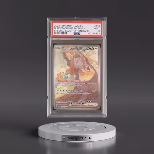 2024 Pokémon Twm EN-Twilight Masquerade #216 Bloodmoon Ursaluna EX - Holo Special Illustration Rare