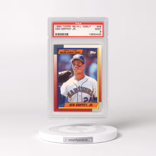 1990 Topps '89 M.L. Debut #46 Ken Griffey Jr (PSA 9 MINT)