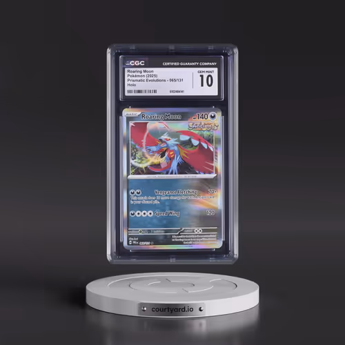 2024 Prismatic Evolutions - PRE EN #065/131 Roaring Moon - Holo (CGC 10 GEM MINT)