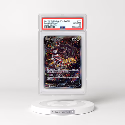 2022 Pokémon Sword & Shield Lost Abyss #111 Giratina V - Holo Full Art (PSA 10 GEM MINT)