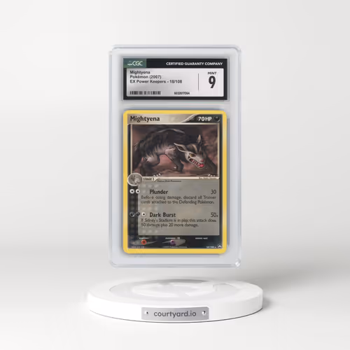 2007 Pokémon EX Power Keepers #18 Mightyena