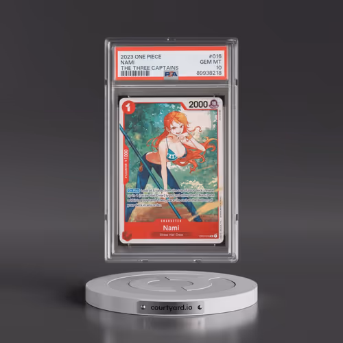2023 One Piece Ultra Deck ST10-the Three Captains #016 Nami (PSA 10 GEM MINT)