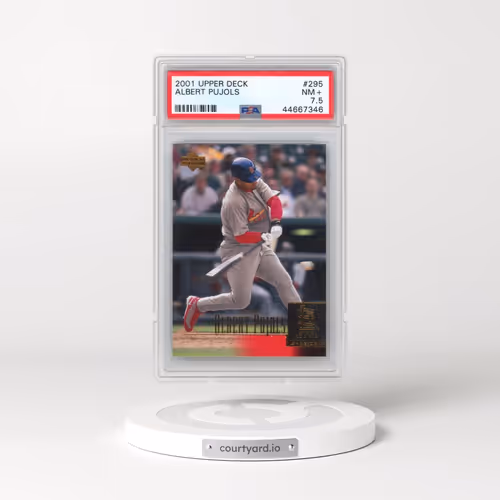 2001 Upper Deck #295 Albert Pujols (PSA 7.5 NM+)