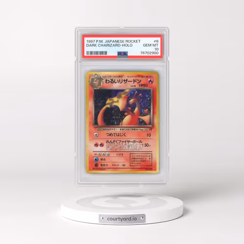 1997 Pokémon Rocket #6 Dark Charizard - Holo (PSA 10 GEM MINT)