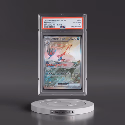 2024 Pokémon SV8-Super Electric Breaker #131 Milotic EX - Holo Special Art Rare (PSA 10 GEM MINT)