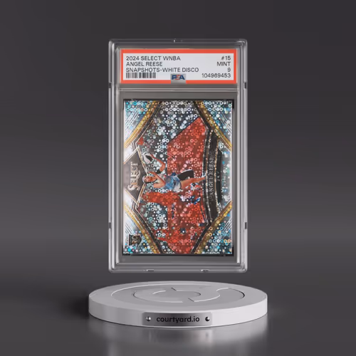 2024 Panini Select WNBA Snapshots #15 Angel Reese - White Disco (PSA 9 MINT)
