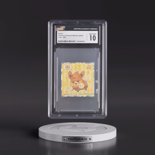 2022 Pokémon Horizons Stickers (2023 Lotte) - Japanese #08 Pawmi - (Blue to red logo BR, Split circl