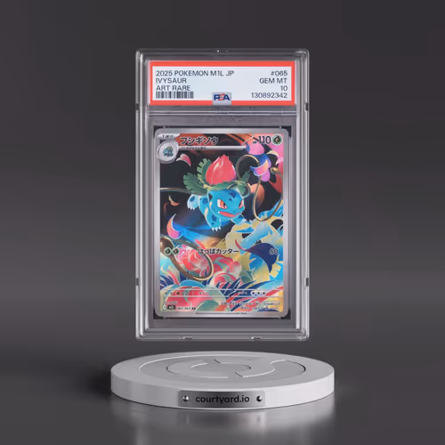 2025 Pokémon M1l-Mega Brave #065 Ivysaur - Art Rare (PSA 10 GEM MINT)