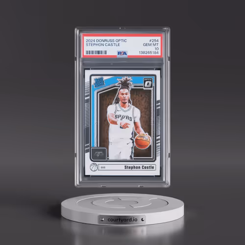 2024 Panini Donruss Optic #254 Stephon Castle (PSA 10 GEM MINT)