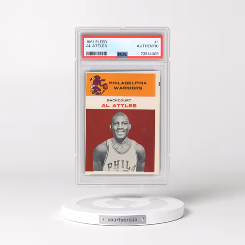 1961 Fleer #1 Al Attles (PSA AUTHENTIC)
