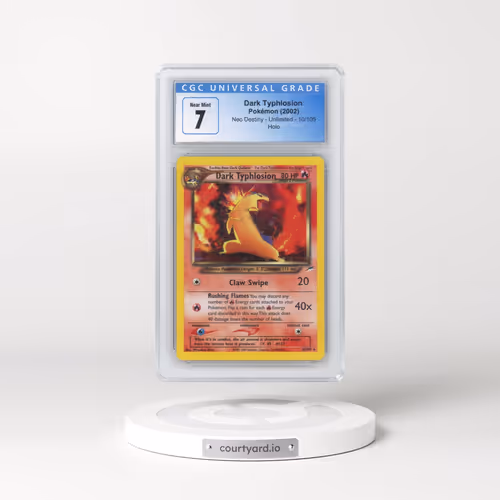 2002 Neo Destiny #10/105 Dark Typhlosion - Holo (CGC 7 NM)