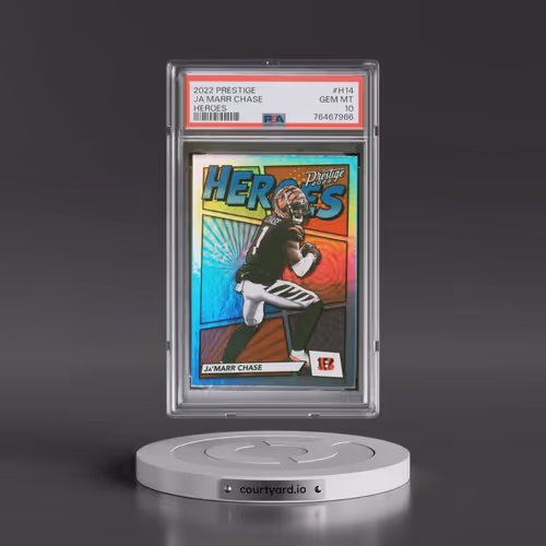 2022 Panini Prestige Heroes #H14 JA'Marr Chase (PSA 10 GEM MINT)