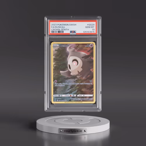 2023 Pokémon Sword and Shield Crown Zenith #GG28 Duskull - Full Art (PSA 10 GEM MINT)