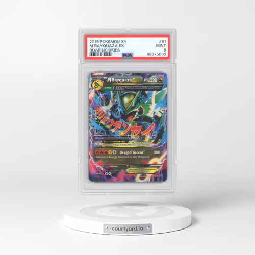 2015 Pokémon XY Roaring Skies #61 M Rayquaza EX - Holo (PSA 9 MINT)
