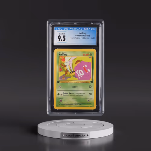 2000 Team Rocket #58/82 Koffing - 1st Edition 1st Edition (CGC 10 GEM MINT)