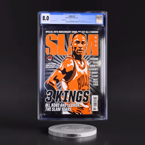 SLAM #170 CGC 8.0 Off-white to White Pages (Source Interlink Media, 8/13) - Universal Jordan Variant