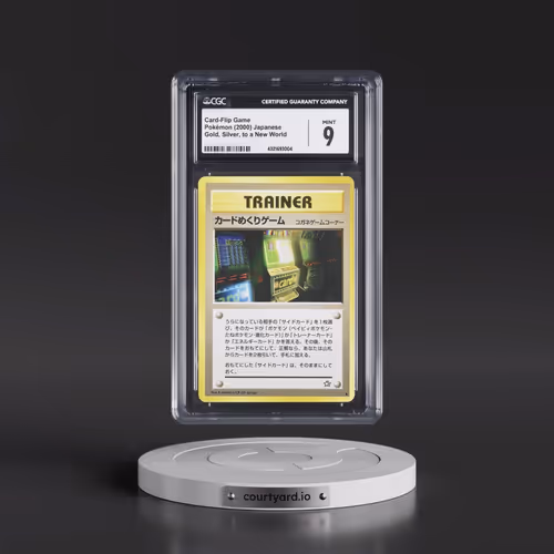 2000 Gold, Silver, to a New World Card-Flip Game (CGC 9 MINT)