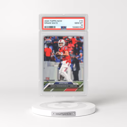 2024 Topps Now #10 Drake Maye (PSA 10 GEM MINT)