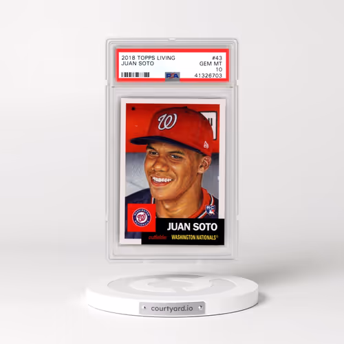 2018 Topps Living #43 Juan Soto (PSA 10 GEM MINT)