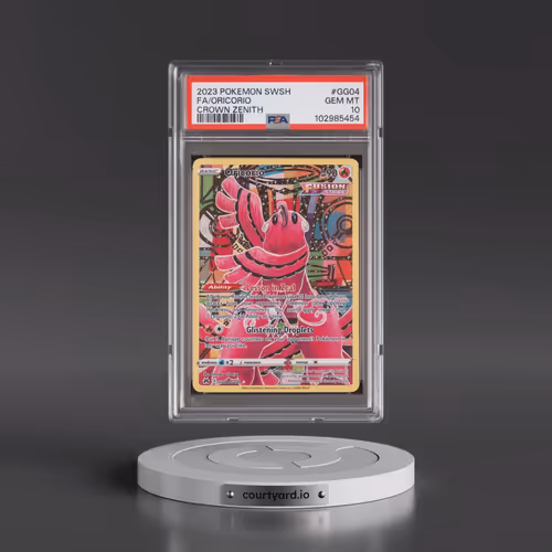 2023 Pokémon Sword and Shield Crown Zenith #GG04 Oricorio - Full Art (PSA 10 GEM MINT)