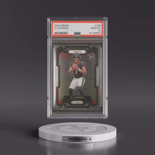 2023 Panini Prizm #339 CJ Stroud (PSA 10 GEM MINT)