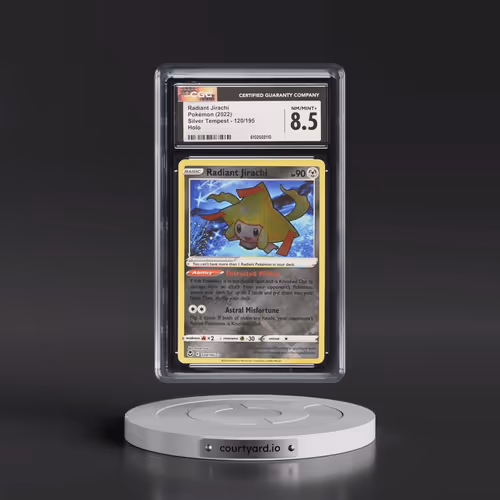 2022 Silver Tempest #120/195 Radiant Jirachi - Holo (CGC 8.5 NM-MT+)