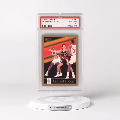 1990 Skybox #237 Drazen Petrovic (PSA 10 GEM MINT)