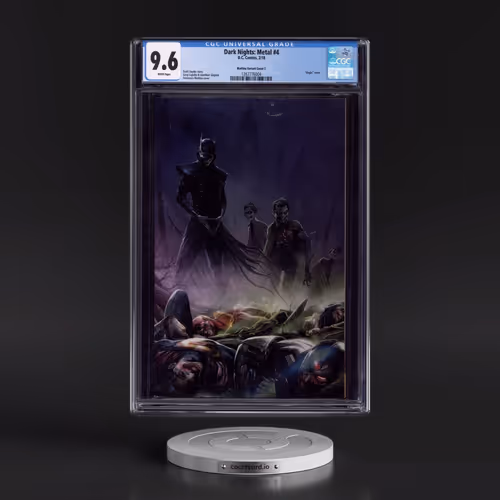 Dark Nights: Metal #4 CGC 9.6 White Pages (DC Comics, 2/18) - Universal Mattina Variant Cover C