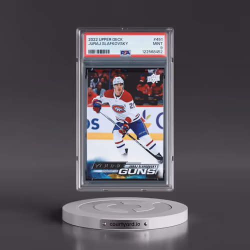 2022 Upper Deck #451 Juraj Slafkovsky (PSA 9 MINT)