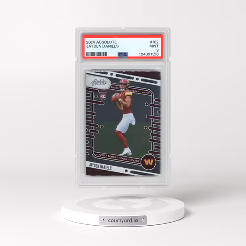 2024 Panini Absolute #102 Jayden Daniels (PSA 9 MINT)