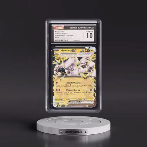 2023 Paradox Rift - PAR EN #058/182 Mewtwo ex - Holo (CGC 10 GEM MINT)