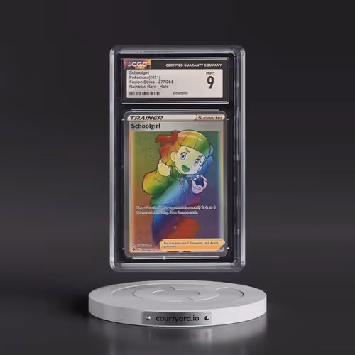2019 Fusion Strike #277/264 Schoolgirl - Rainbow Rare Holo (CGC 9 MINT)