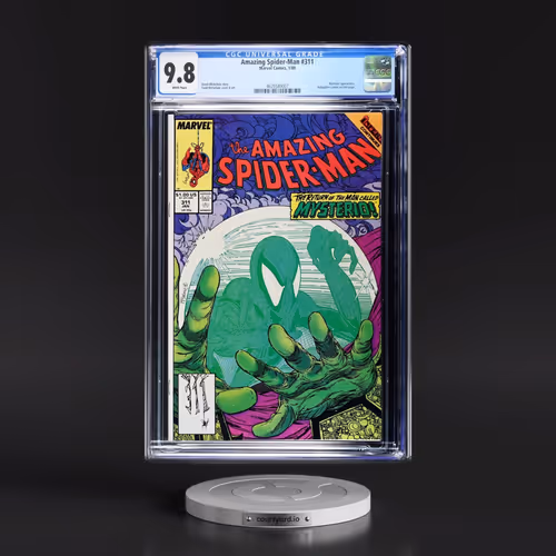 Amazing Spider-Man #311 CGC 9.8 White Pages (Marvel Comics, 1/89)