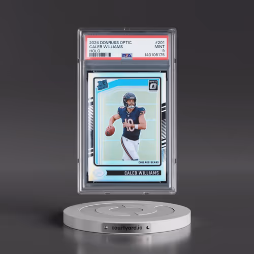 2024 Panini Donruss Optic #201 Caleb Williams - Holo (PSA 9 MINT)