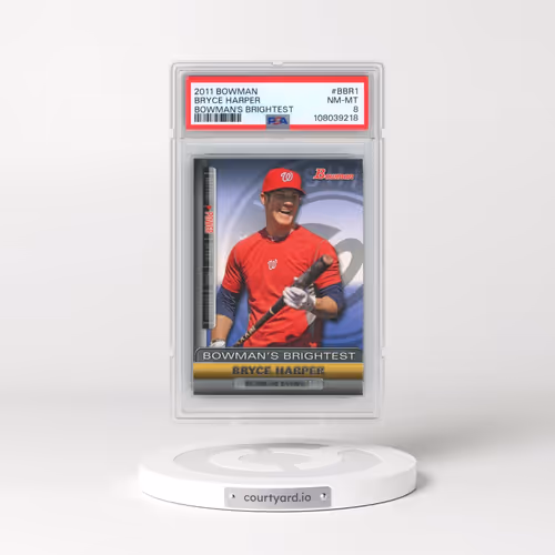 2011 Bowman Bowman's Brightest #BBR1 Bryce Harper (PSA 8 NM-MT)